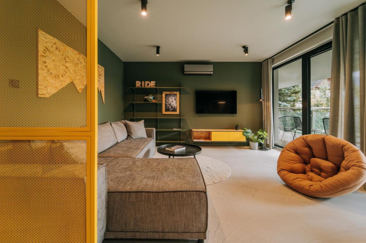 Apartamenty Riders Lodge Szczyrk Kalinowa Exteriör bild
